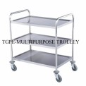 TGPE Hospital Ss Multi Purpose Trolley, Size: Standard