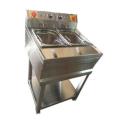 Thomson & Thomsons Double Deep Fat Fryer With Stand, For Commercial, Size: 24