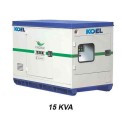 Three Phase 15 KVA Kirloskar Diesel Generator