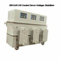Three Phase 500 kVA Oil Cooled Servo Voltage Stabilizer, For Industrial
