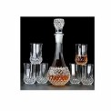 Transparent DECANTER SET OF 7 PCS, Round