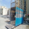 Trolley Heavy Jaypee Refurbished Passenger Cum material Lift, For Construction