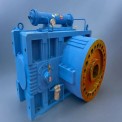 Upto 250kw Mild Steel Single Screw Extruder Helical Gearbox