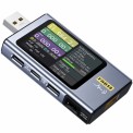 USB Tester Voltmeter Ammeter TYPE-C Fast charging protocol Trigger Capacity Ripple Measurement