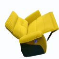 Velvet Motorized Luxury Recliner Chair