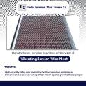 Vibrating Screen Wire Mesh, For Industrial