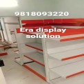 Wall Mounted Mild Steel Retail Grocery Display Rack
