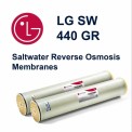 White 300 GPD LG BW 4040 ES & R Reverse Osmosis Membrane, Polypropylene