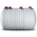 White FRP Anaerobic Septic Tank