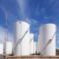 White Furnace Oil Storage Tank