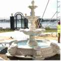 White Marble Water Fountain