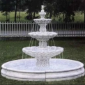 White Outdoor Marble Fountain, Size: 36x24 Inch