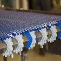 White Plastic Modular Conveyor Belt, 2 mm - 15 mm