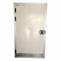 White Stainless Steel Cold Room Flush Door, Polished