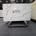 White Statuario Marble, For Flooring, Thickness: 18-20 mm