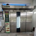 Wood fired rotary rack oven- 336 BREAD CAPACITY