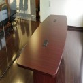 Wooden Rectangular Conference Table, Warranty: 1 Year