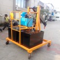Yellow Counter Balance Electric Floor Crane, Max Height: 2400mm, Capacity: 500 KG