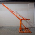 Yellow Electric Mini Construction Crane, Span: 1-10 m, Capacity: 0-5 ton