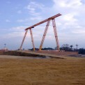 Yellow Electric Portable Cranes, Max Height: 0-20 feet, Capacity: 1-5 ton