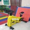 YELLOW Manual SPIN BIKE KEEP FIT, For Gym, Model Name/Number: KFTSPIN003