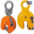 Yellow Mild Steel Vertical Plate Lifting Clamp, For Industrial