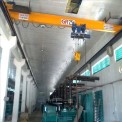 Yellow Single Girder EOT Crane In Kanpur/Lucknow/ Allahabad/Bhopal
